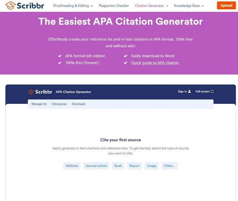 Citation generator